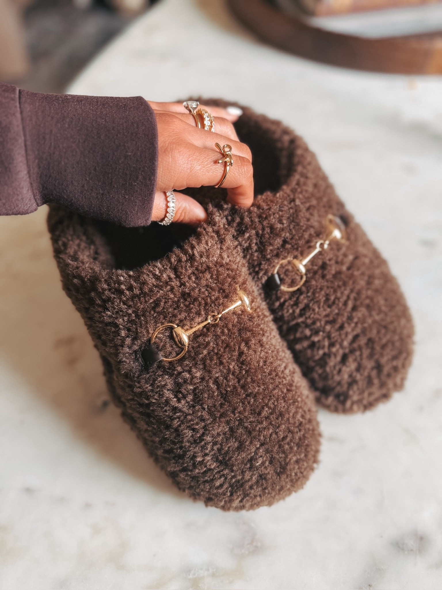 These cozy slippers make the perfect gift! Run small 

#LTKHoliday #LTKGiftGuide #LTKCyberWeek