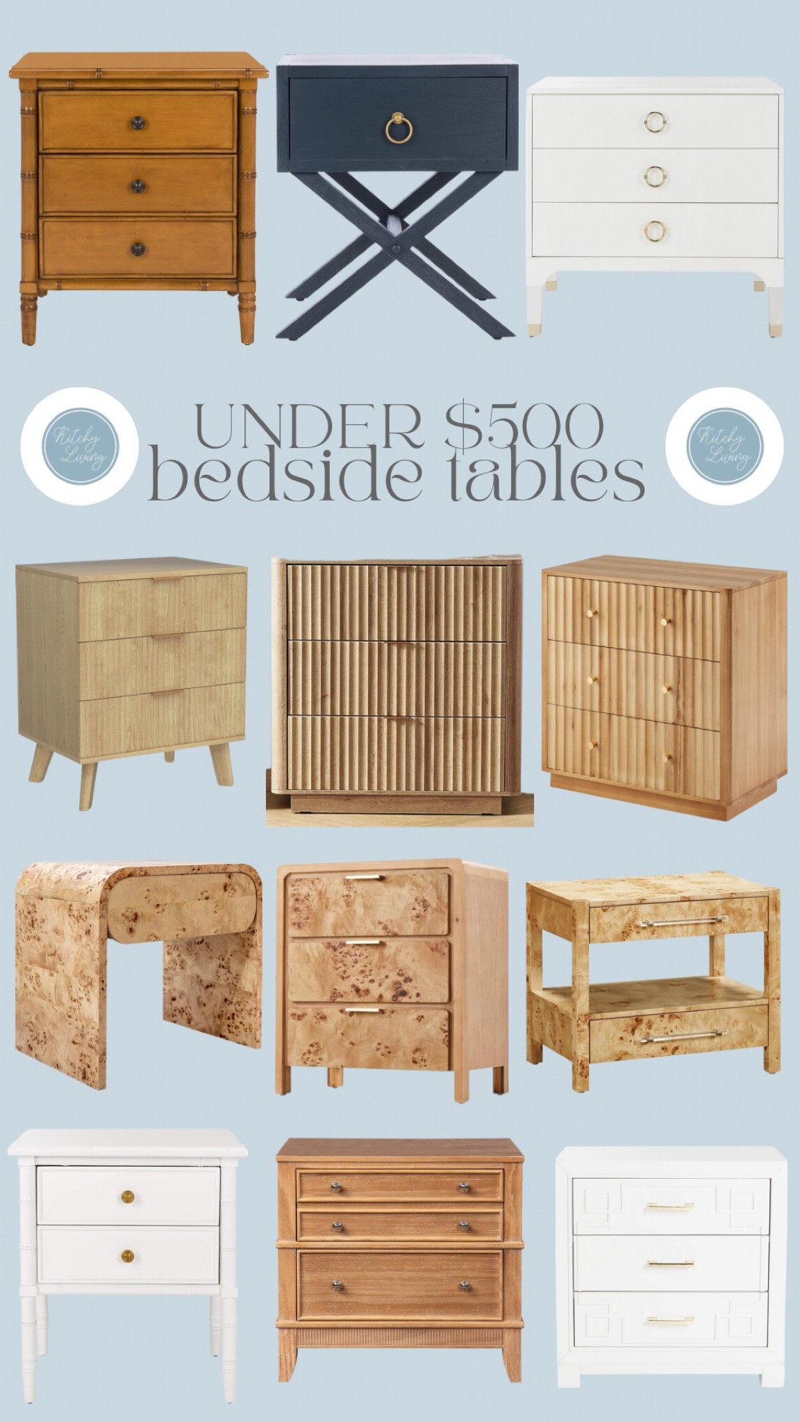 Under $500 bedside tables from Amazon that are stunning and won’t break the bank! #amazonhome #homedecor #bedsidetables 

#LTKFamily #LTKHome