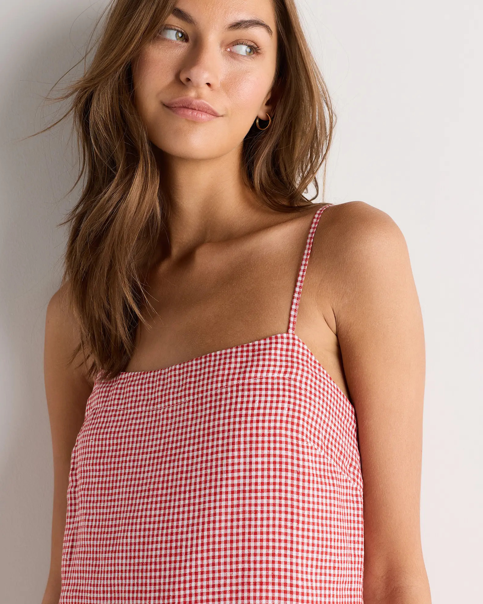 100% European Linen Mini Skort Dress | Quince