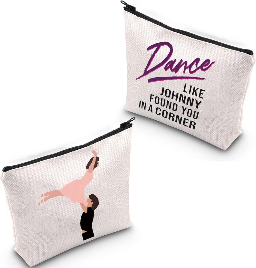 XYANFA Dance Dirty Inspired cosmetic bag Dancing lover gift Watermelon themed Gift 80s Movie Zipp... | Amazon (US)