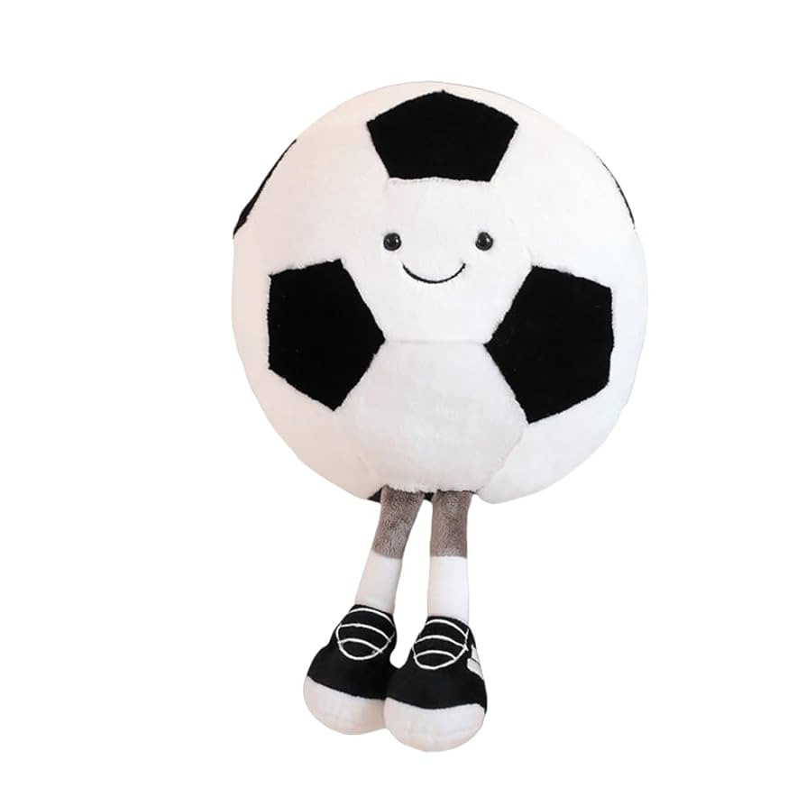 13.7 inch Stuffed Sports Balls Toy Creative Football Doll Fun Cute Plush Doll Toy Plush Stuffed S... | Amazon (US)