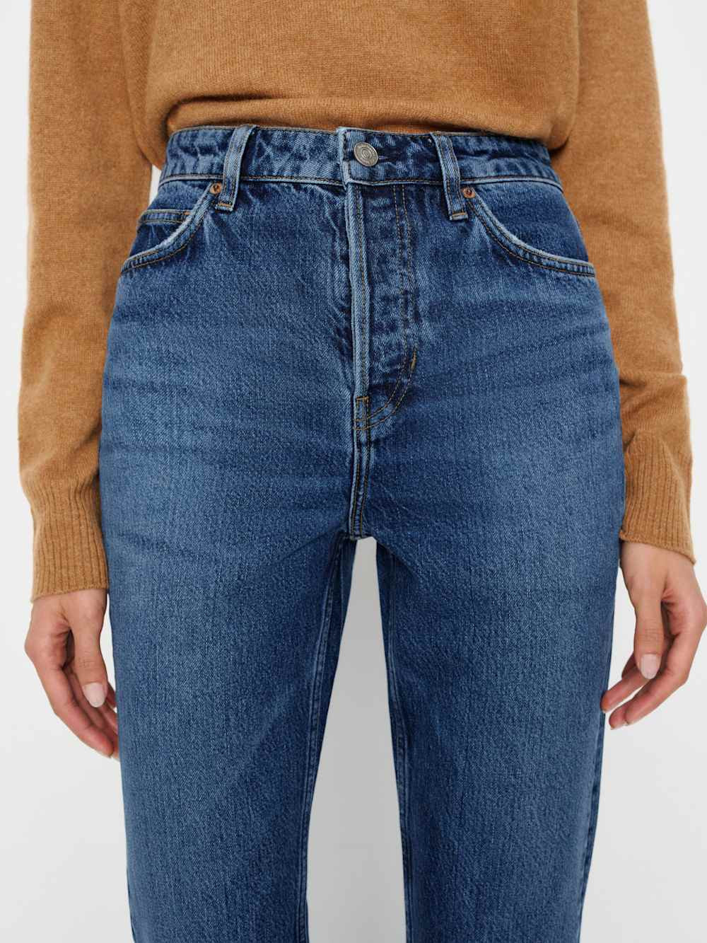 Cynthia High Rise Straight Jeans | Reformation (Global)
