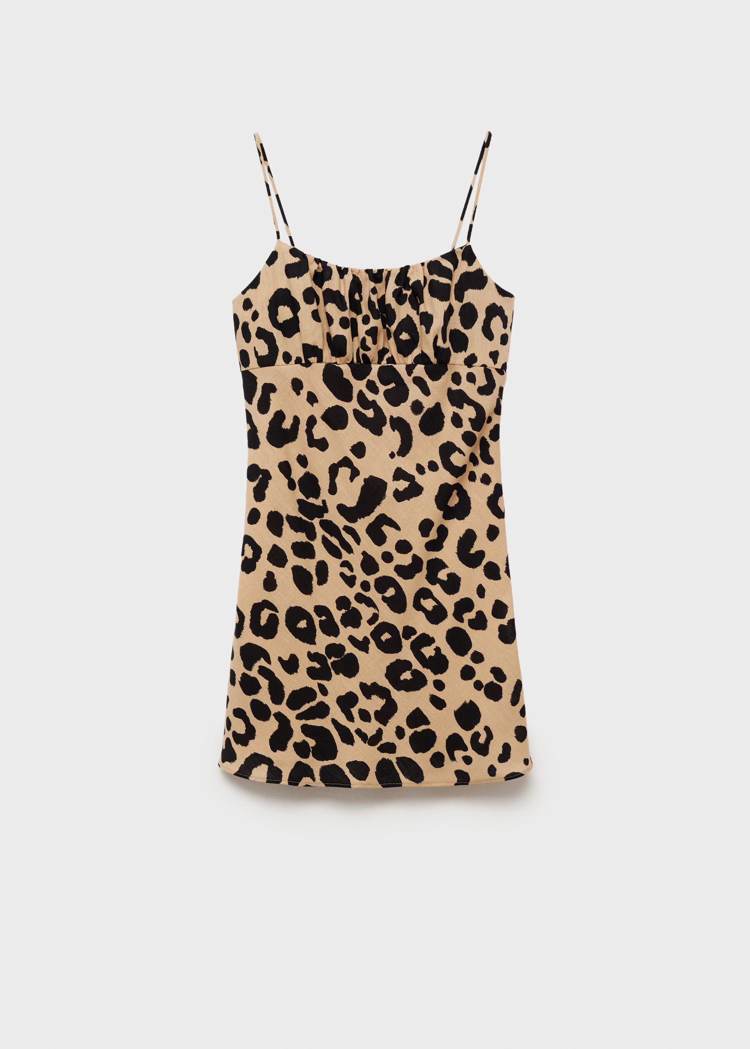 Short leopard-print dress - Women | MANGO USA | Mango (US/MX/AU)