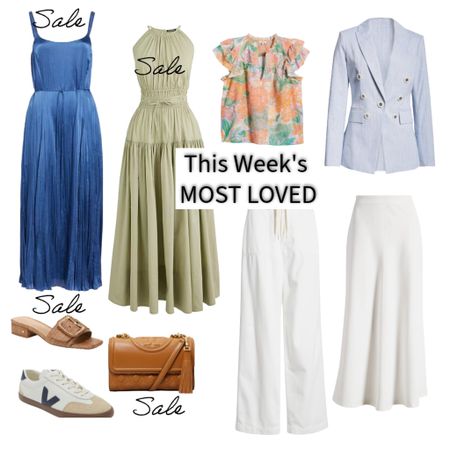 What you loved most this week! Dresses and pastels, cognac and a few sale items won your appreciation (and mine)! 

#LTKShoeCrush #LTKStyleTip #LTKSaleAlert
