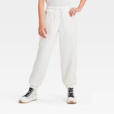 Girls' Faux Shearling Pants - All In Motion™ | Target