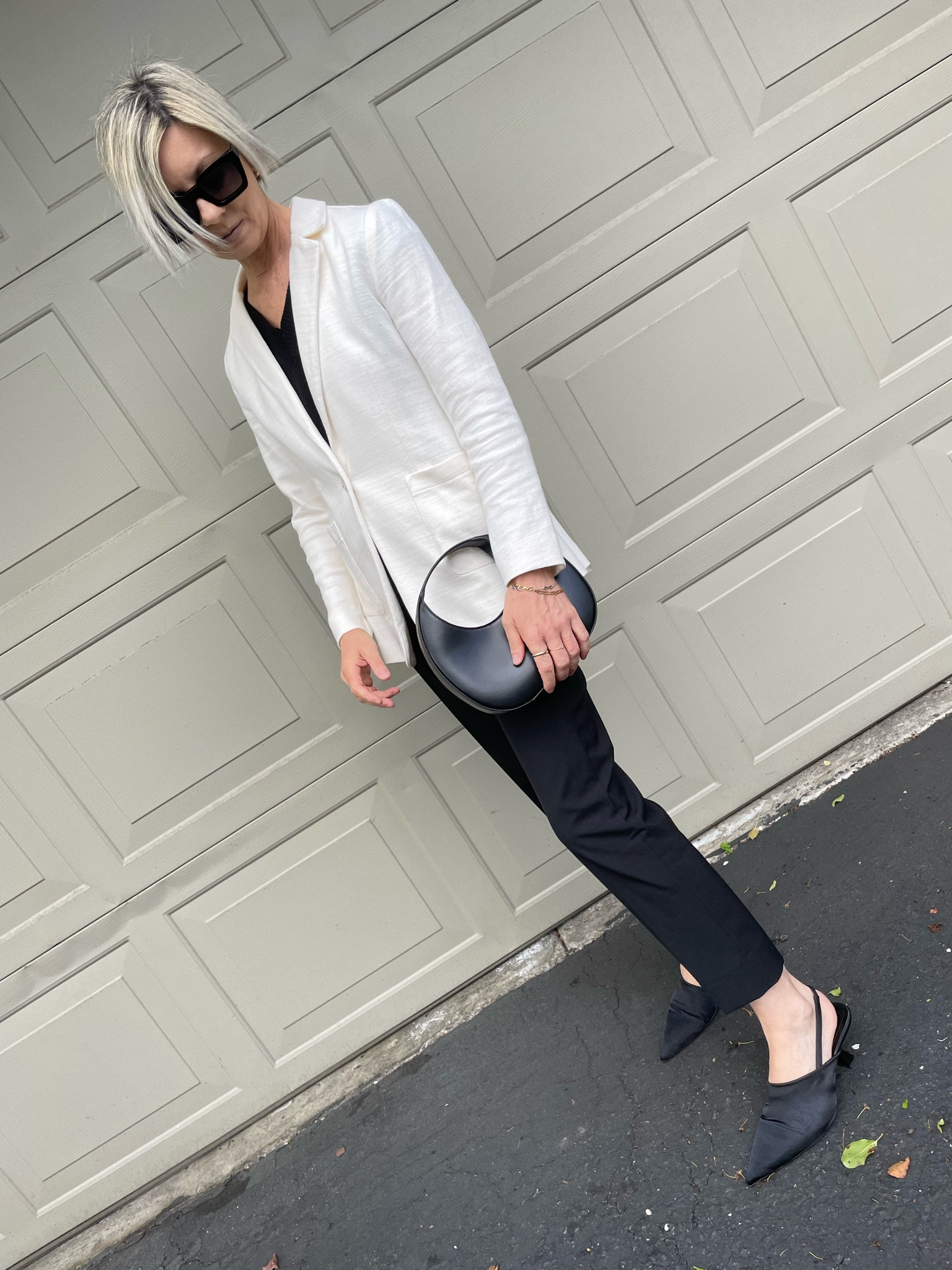 black & ivory — classic and timeless and my favorite combination. #wyeth #aninebing #classic #simpleandchic 

#LTKstyletip #LTKworkwear
