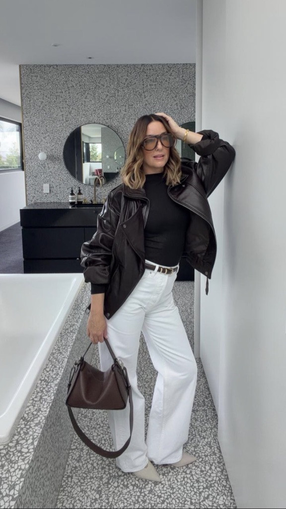 When Pintrest helps you style your @DECJUBA leather jacket 🤎

#LTKaustralia #LTKwinter #LTKstyletip