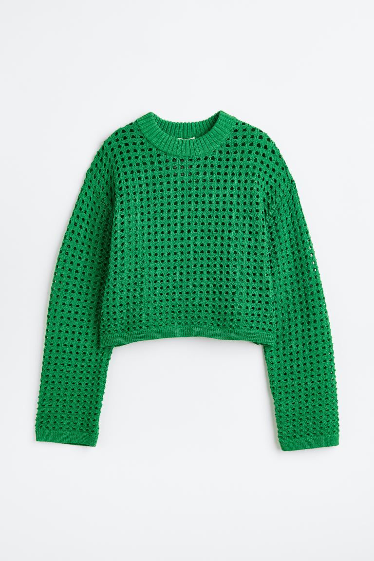 Pullover in Pointellestrick | H&M (DE, AT, CH, NL, FI)