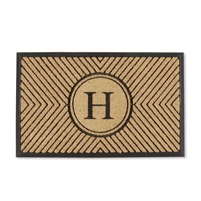 Tifton Monogrammed Coco Door Mat | Frontgate