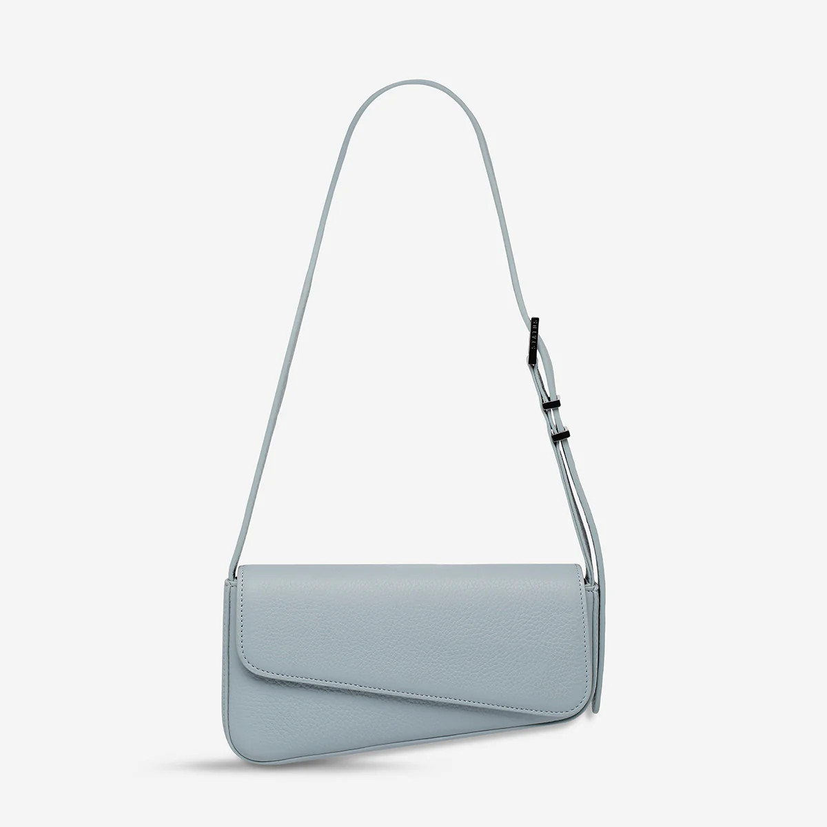 Overnight Obsession Women's Powder Blue Leather Bag | Status Anxiety® | Status Anxiety 