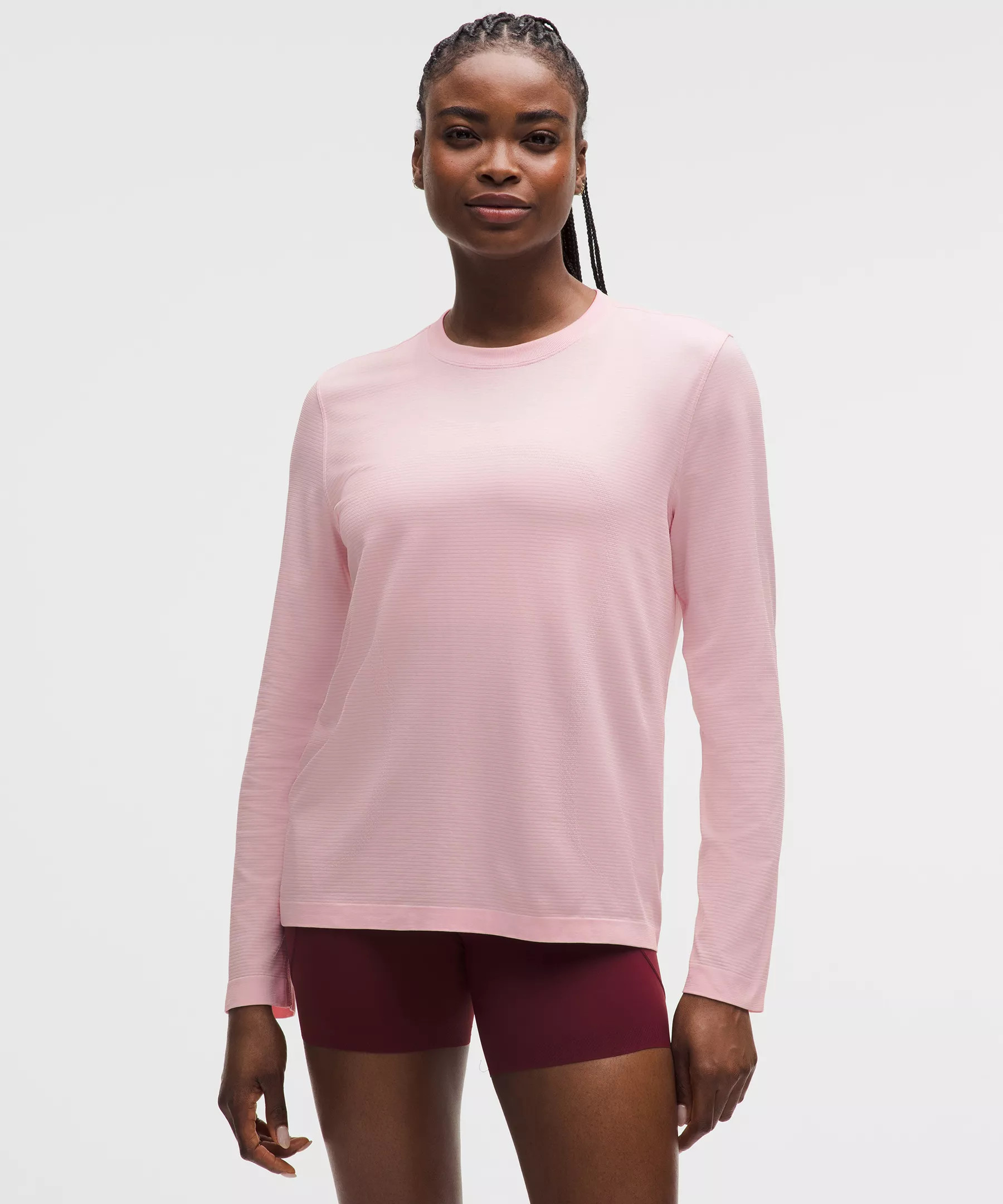 Swiftly Relaxed Long-Sleeve Shirt Hip Length | Lululemon (US)