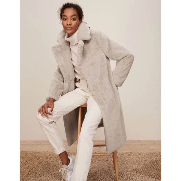 Long Faux-Fur Coat
    
            
    


            
                
                      
... | The White Company (UK)