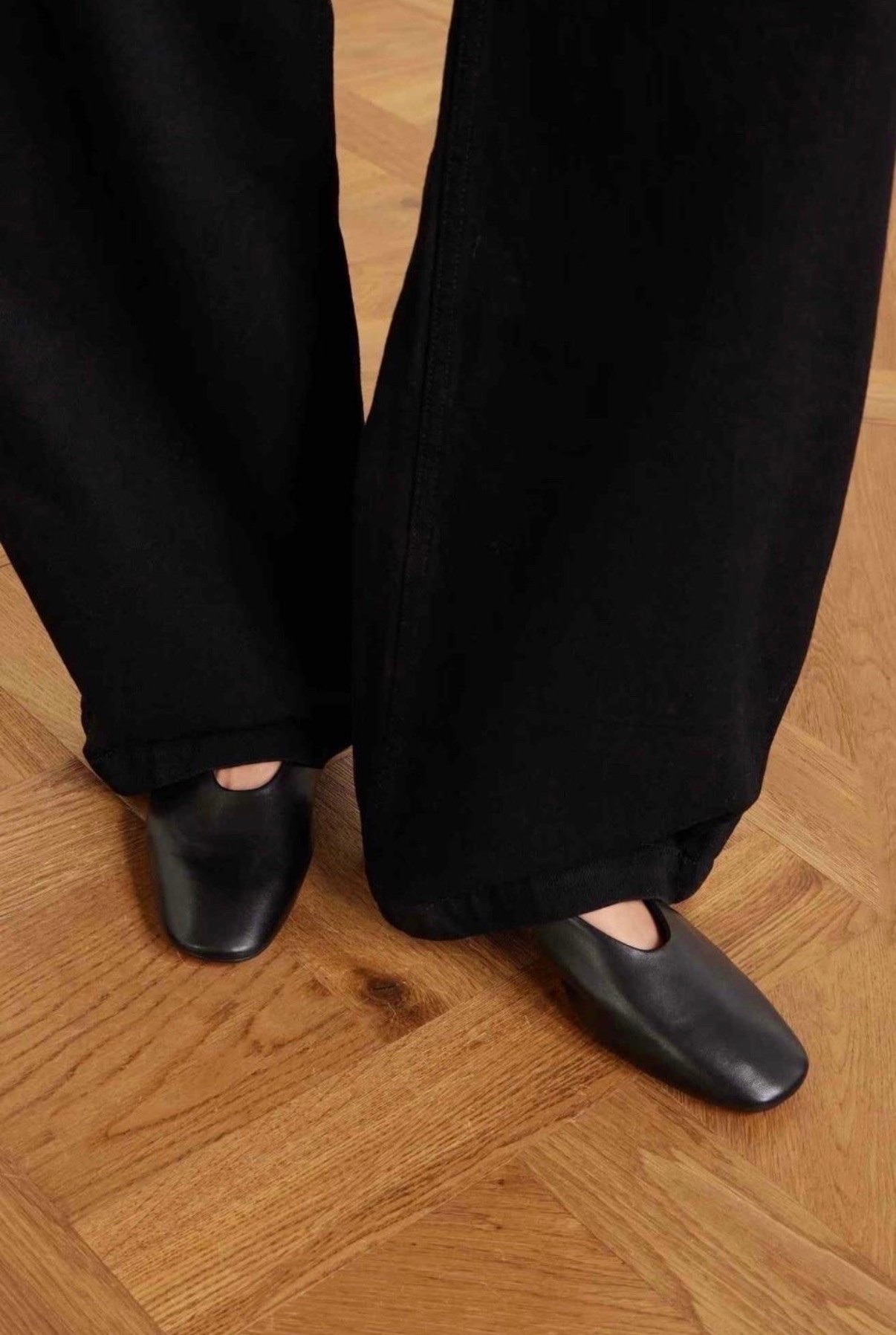 High vamp flats are trending