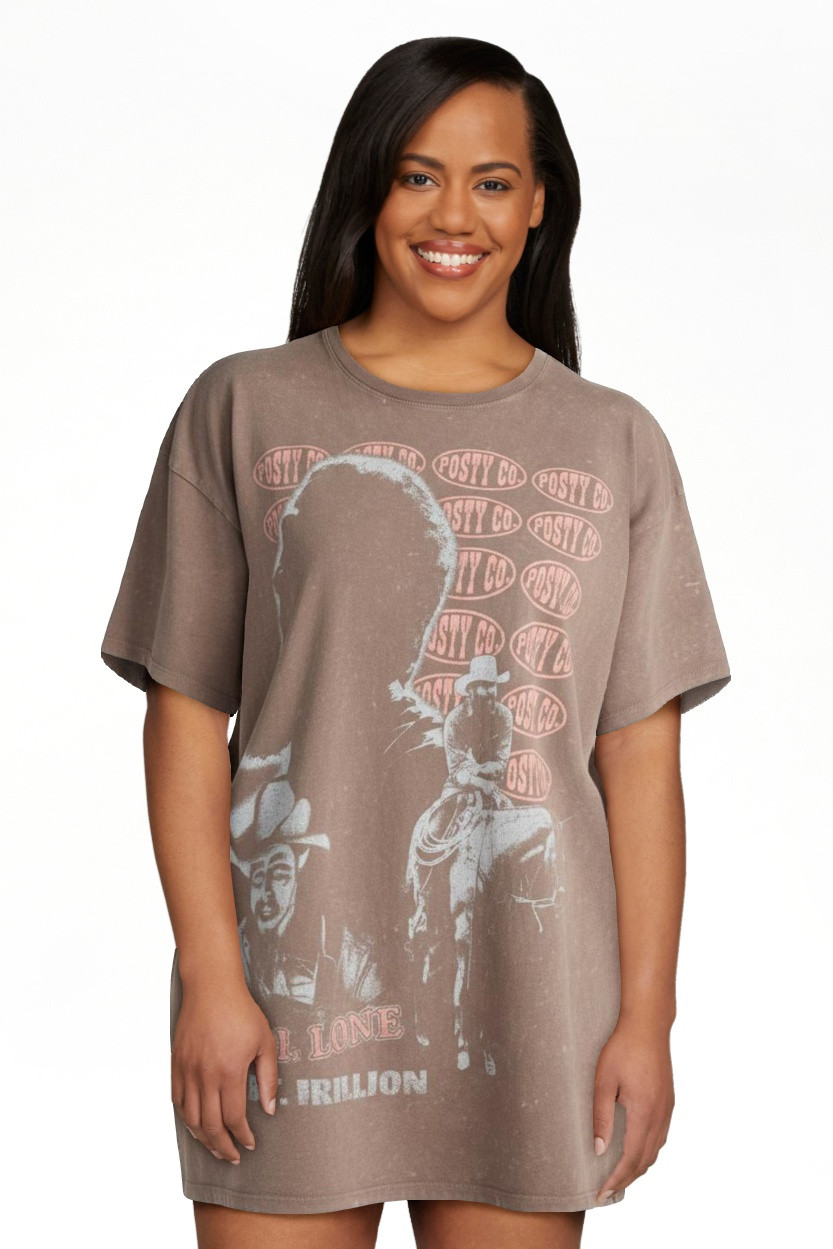 Post Malone Women's Oversized Sleep Shirt, Sizes XS-3X | Walmart (US)