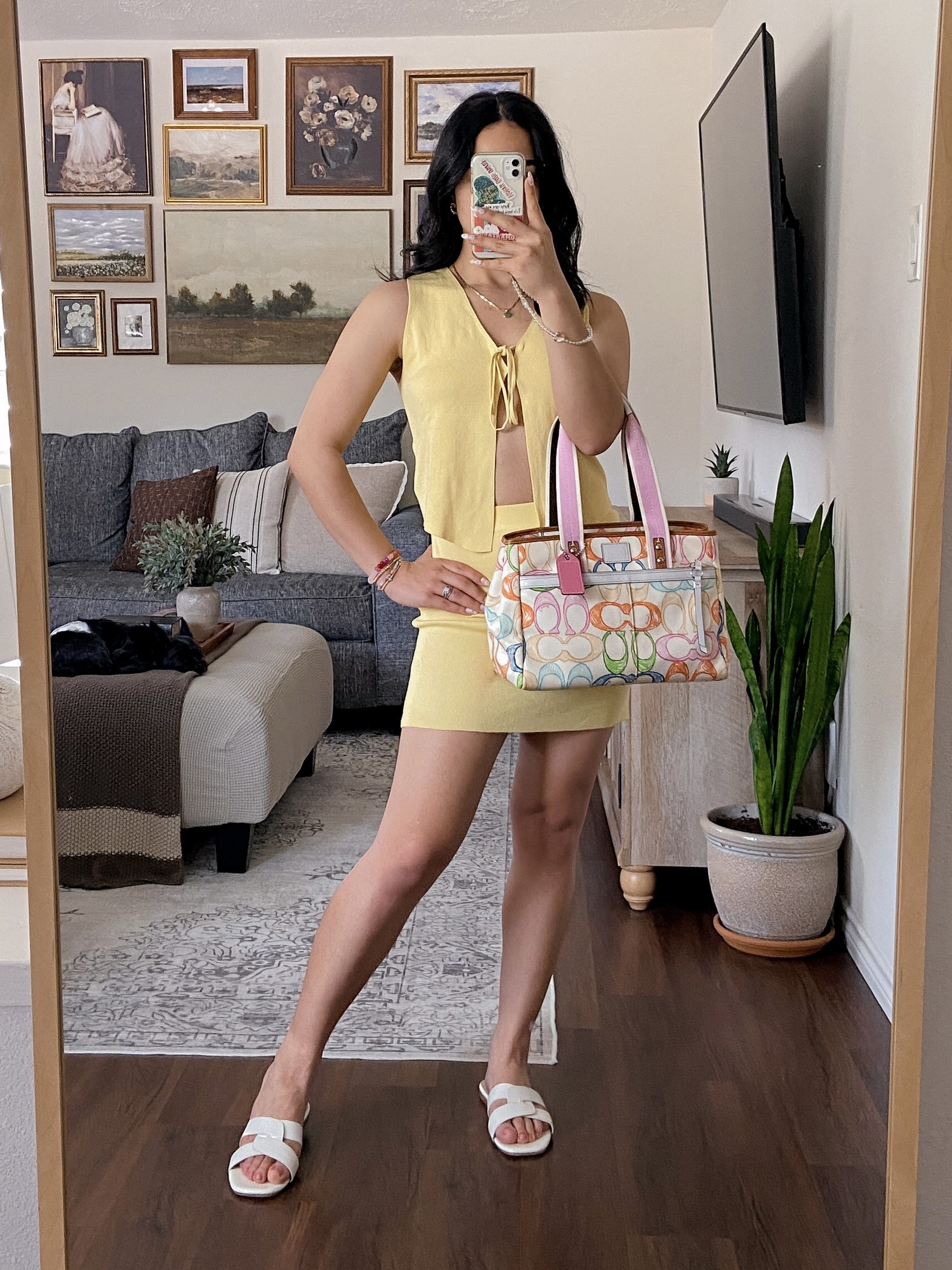 3 out of 3 ways to style a yellow matching set 🌻🍋🌼☀️ i’m wearing this set from amazon in a size medium and it fits true to size. the fabric is stretchy, opaque, and comfortable. it’s available in 8 colors and is under $40. also love that i can mix and match this set with other pieces in my closet. 

#LTKStyleTip #LTKSummerEdit #LTKSeasonal