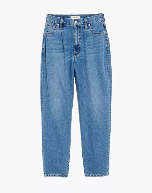 Baggy Tapered Jeans in Jewell Wash | Madewell