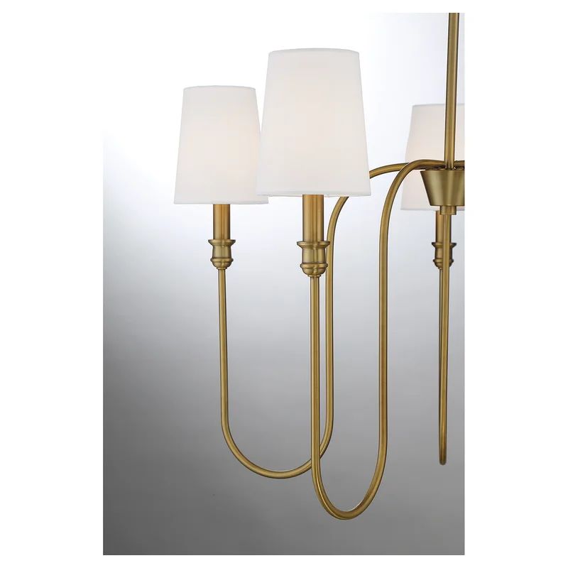 Collette 5 - Light Shaded Classic / Traditional Chandelier | Wayfair North America