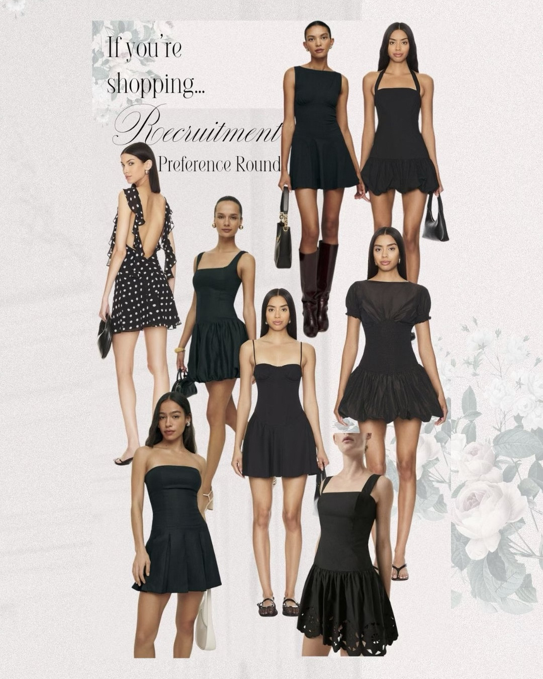 Recruitment guide! Rounded up all of my favorites. Wanted to share for anyone looking for inspiration!