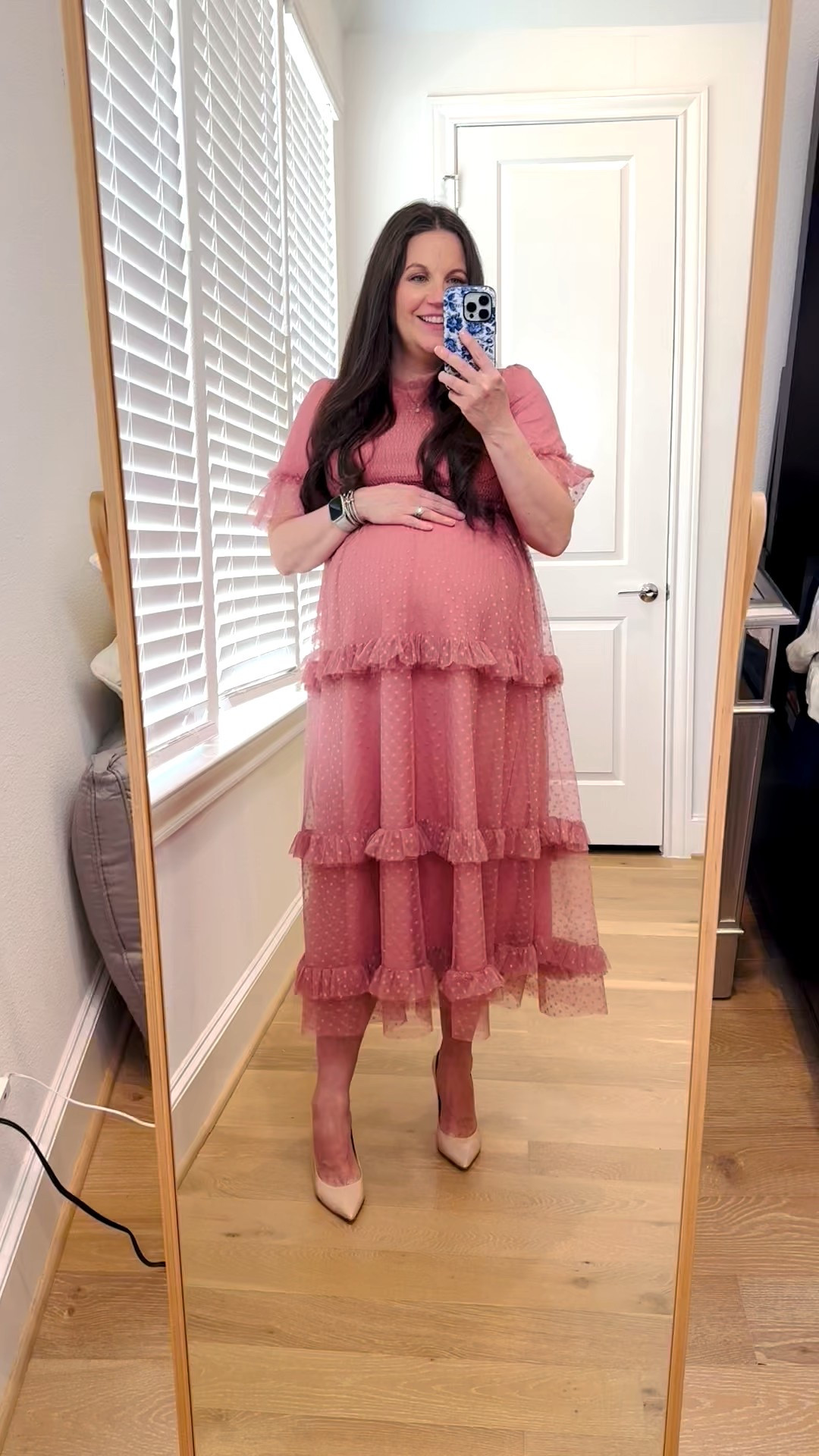 This pink maternity dress is such a versatile piece and perfect for so many occasions. It makes the sweetest Valentine’s Day outfit, an effortless date night outfit, and a beautiful baby girl shower dress thanks to its soft color and feminine details.

I also love how well it works as a wedding guest dress during pregnancy—comfortable, flattering, and easy to style as a chic spring outfit. It’s one of those maternity dresses that instantly makes you feel put together without sacrificing comfort.

Everything is linked below so you can shop this bump-friendly dress for all your upcoming events 


#LTKWedding #LTKBump #LTKSeasonal