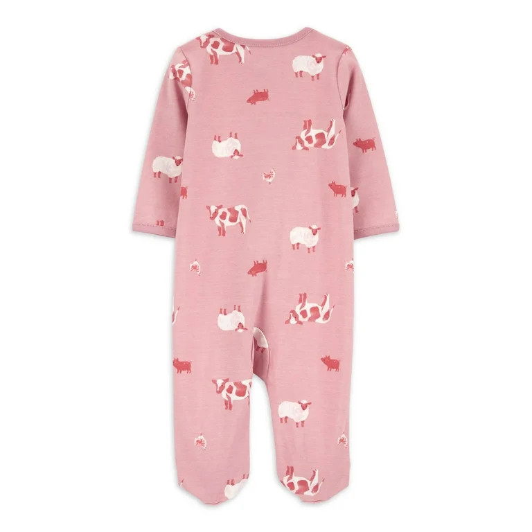 Carter's Child of Mine Baby Girl Sleep N Play, One-Piece, Sizes Preemie-6/9 Months | Walmart (US)