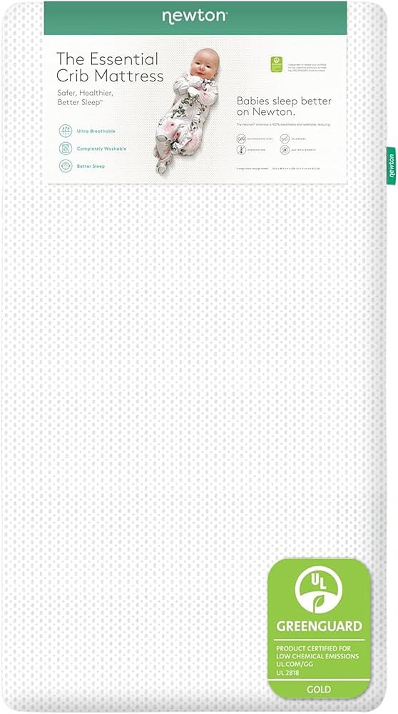 Newton Baby Essential Crib Mattress - Safe, Ultra-Breathable & Machine Washable Infant Crib Mattr... | Amazon (US)