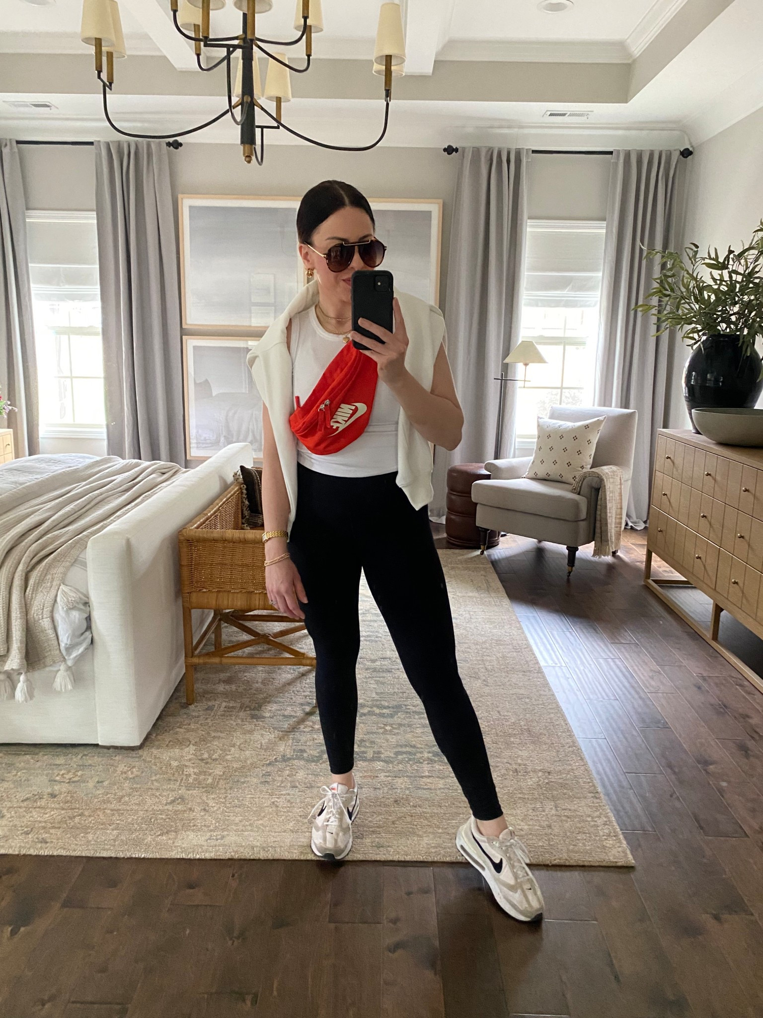 In my baseball mom era- what to wear for baseball games, easy mom outfit for spring

Mom athleisure for baseball game 
Tank top on sale for $6!!!

#LTKStyleTip #LTKSaleAlert #LTKActive
