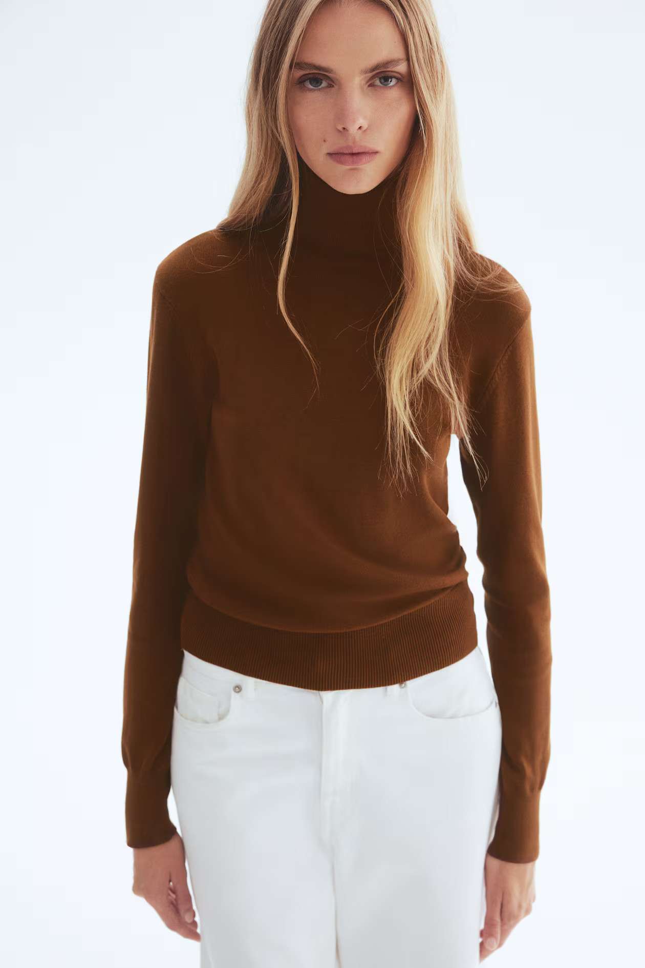 Polo-neck jumper | H&M (UK, MY, IN, SG, PH, TW, HK)