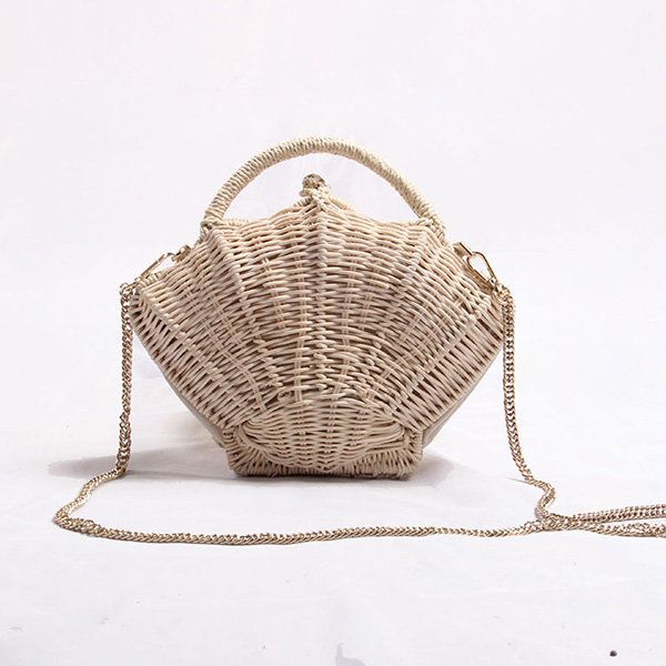 Rattan Shell Bag | Apollo Box