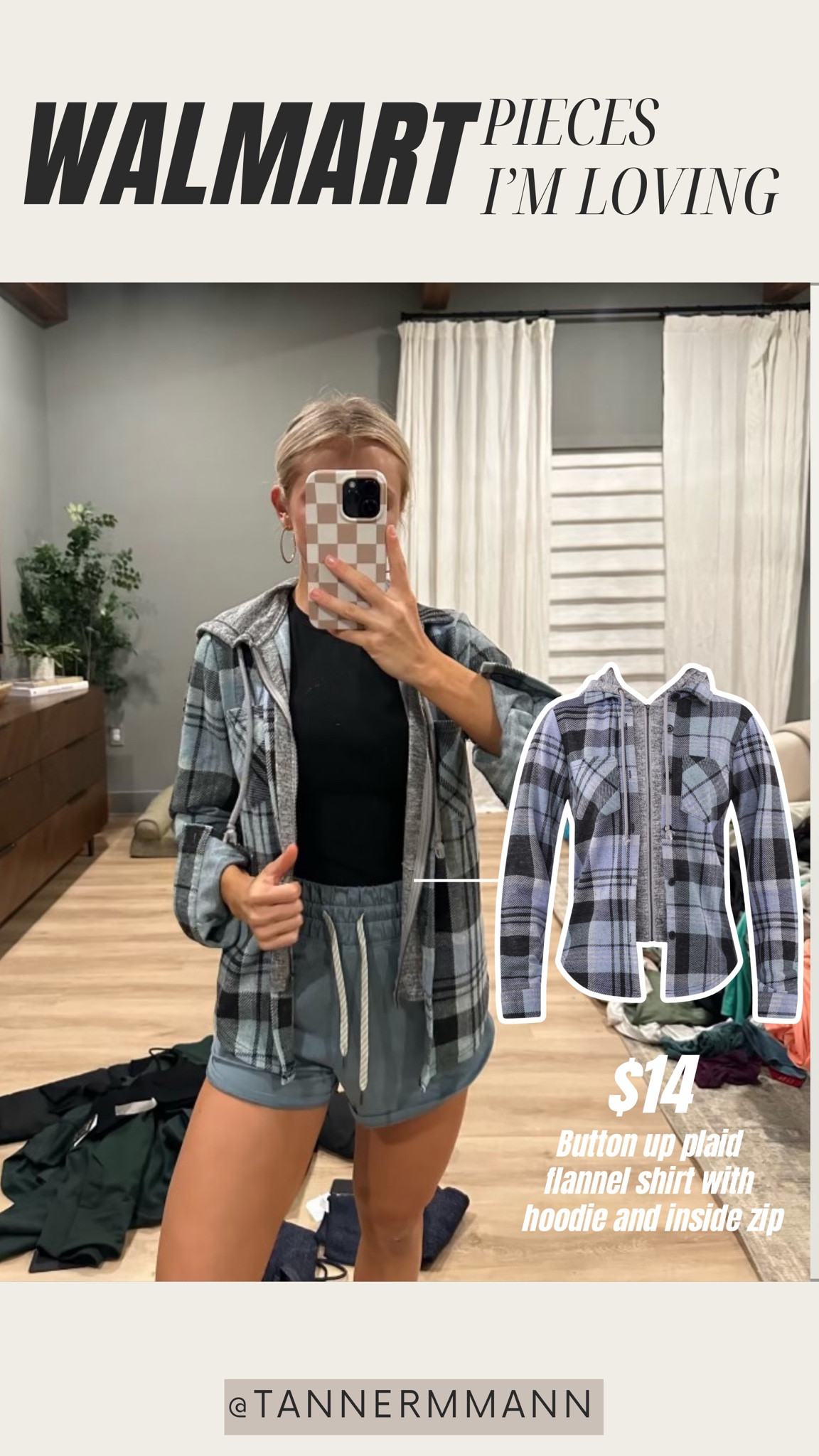 Size small in shorts + tee and medium in flannel #falloutfit #traveloutfit

#LTKSeasonal #LTKStyleTip #LTKFindsUnder50