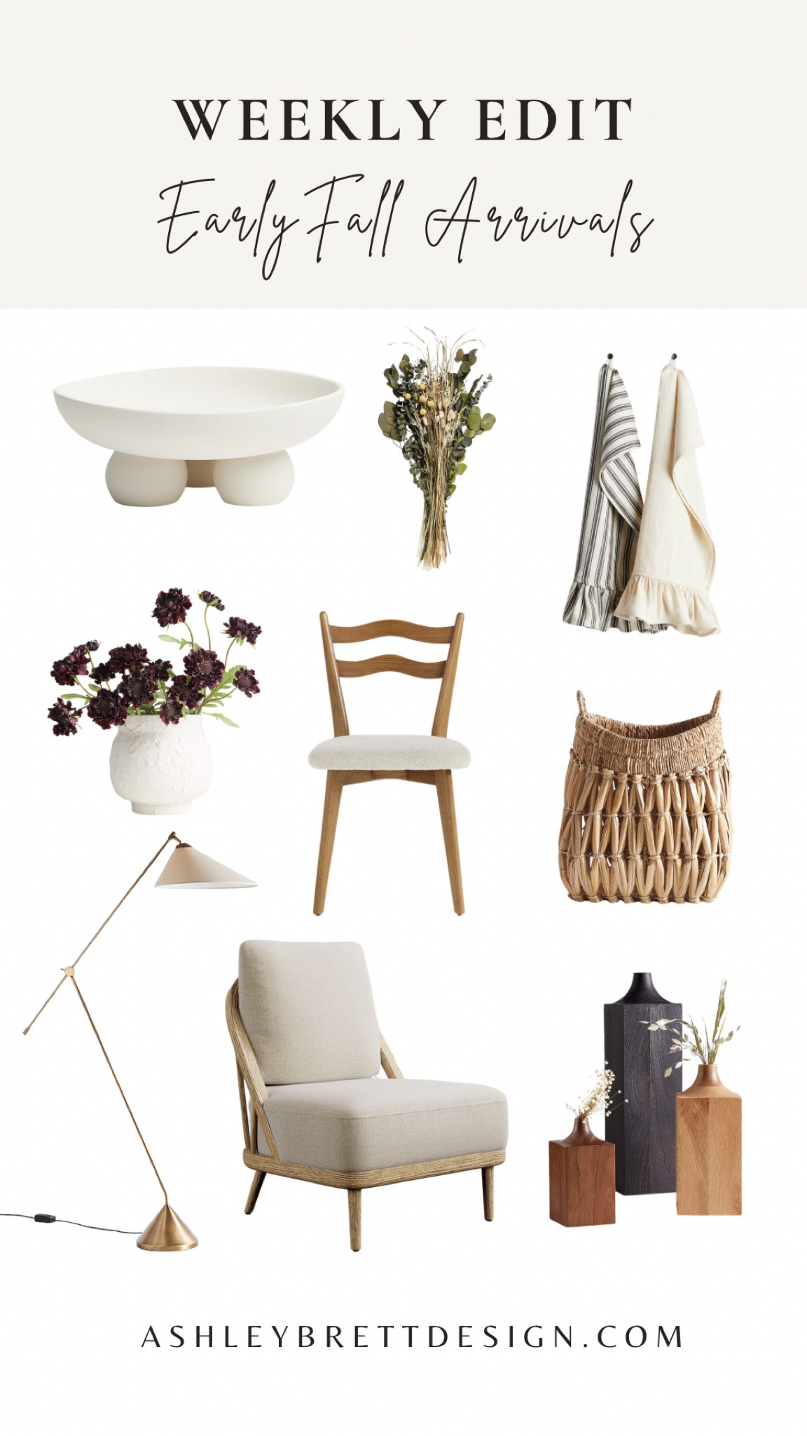 Early fall arrivals! Pretty purple florals, rich textures and shapes. 

Living room chair, dining room chair, baskets, decor, home decor, white vase, wood vase 

#LTKcanada #LTKfamily #LTKautumn