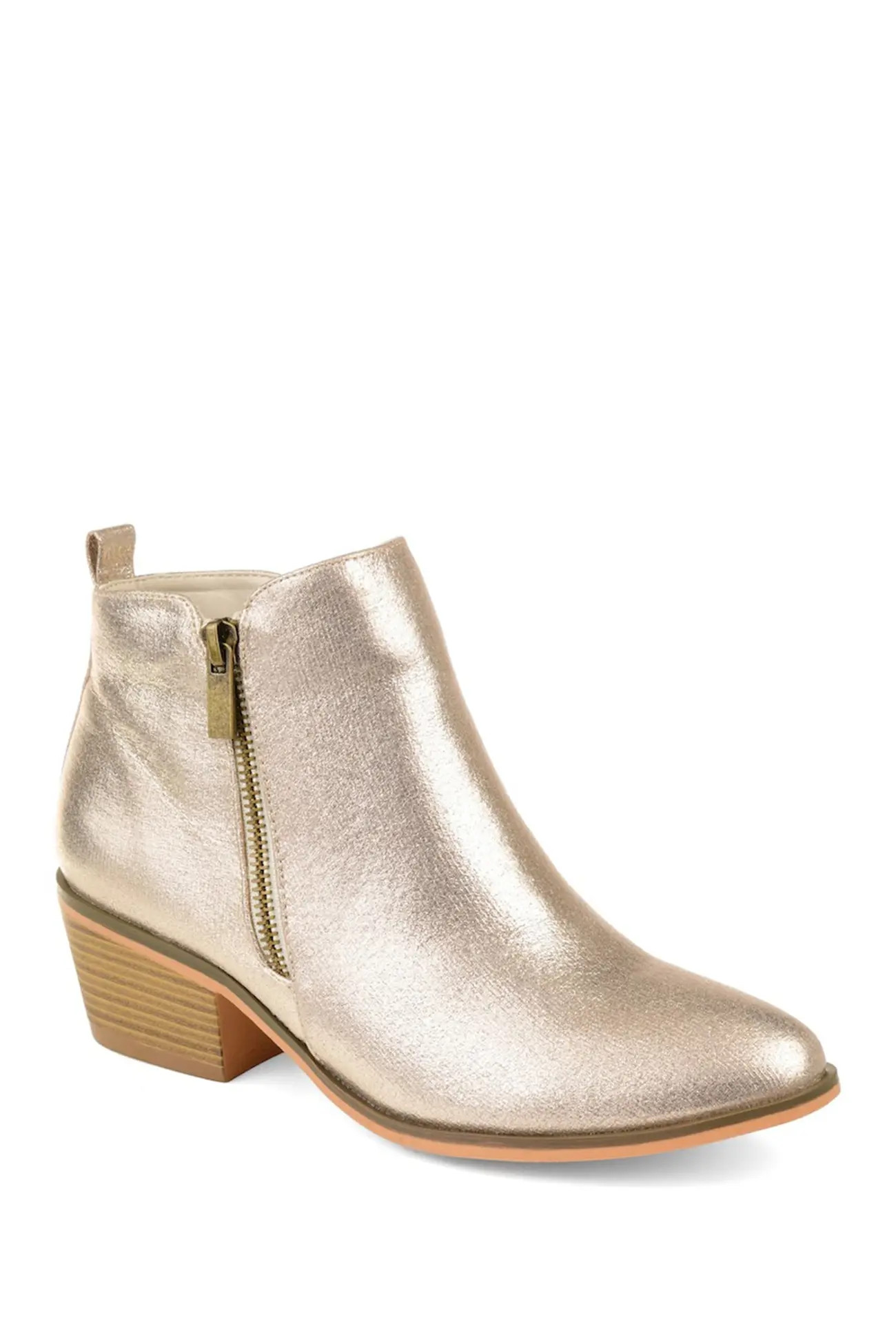 JOURNEE Collection | Rebel Side Zip Booties | HauteLook | Hautelook