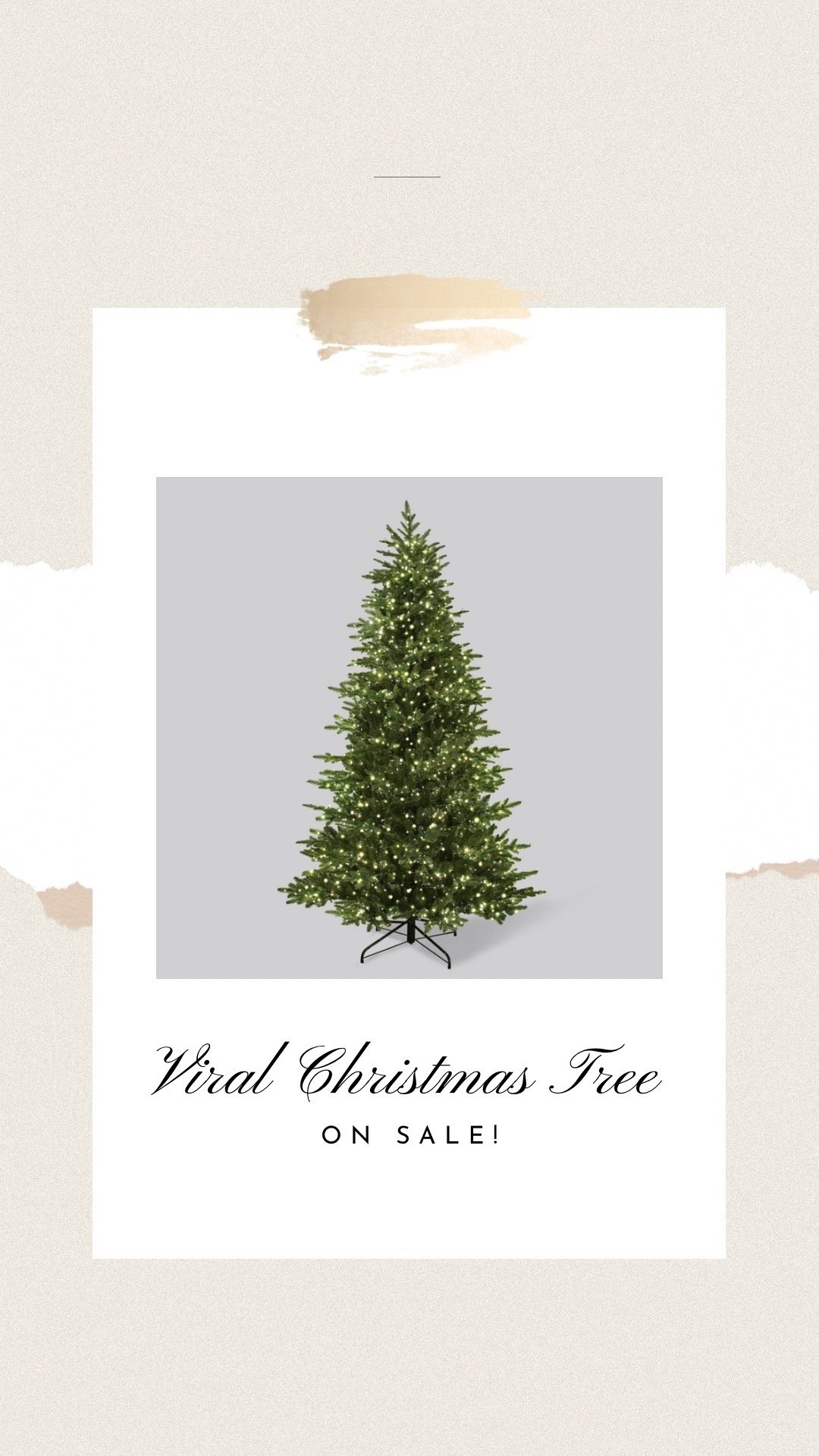 Viral 7.5 ft pre-lit Christmas tree - ON SALE!

#LTKCyberWeek #LTKHome #LTKHoliday