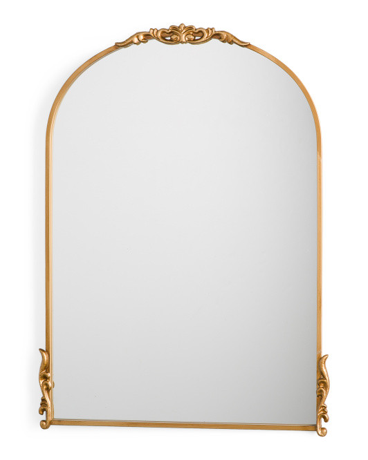 24x33 Round Top Metal Vanity Mirror | Pillows & Decor | Marshalls | Marshalls
