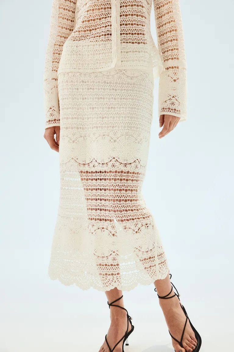 Crochet-look Skirt | H&M (US + CA)