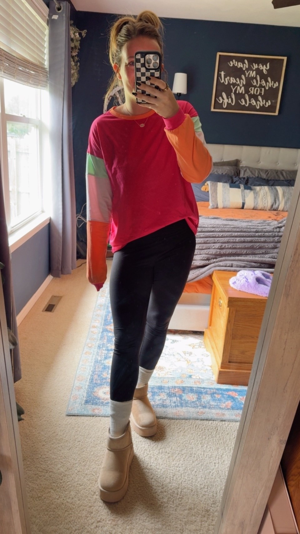 Mom outfit of the day! Wearing a small in top & bottom + size 7 boots

#LTKSaleAlert #LTKFindsUnder50 #LTKStyleTip