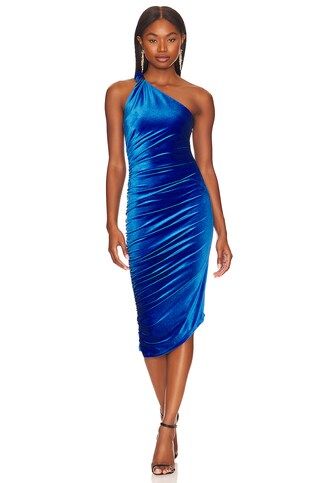ALIX NYC Celeste Midi Dress in Cobalt from Revolve.com | Revolve Clothing (Global)