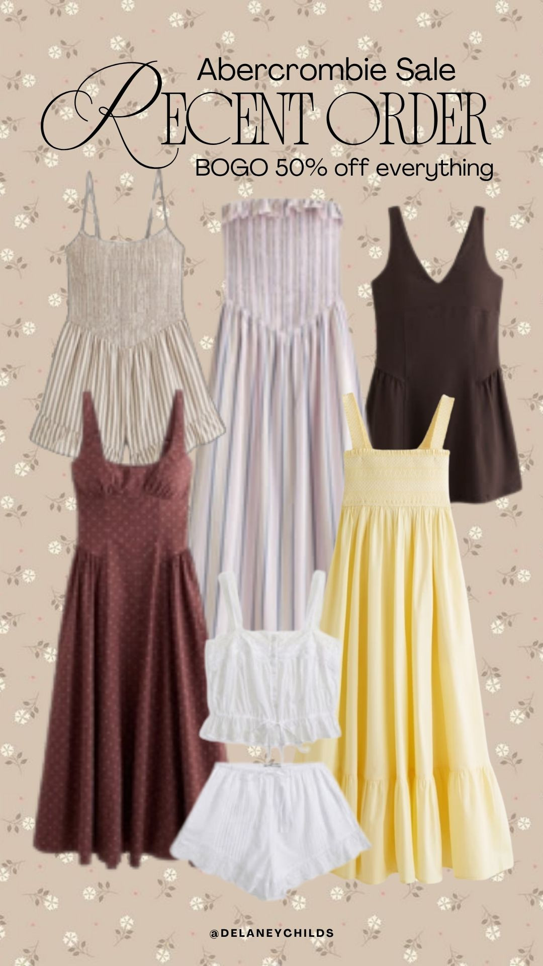 My order from the Abercrombie Sale! 

 #LTKMothersDay #LTKgrwm #LTKSaleAlert