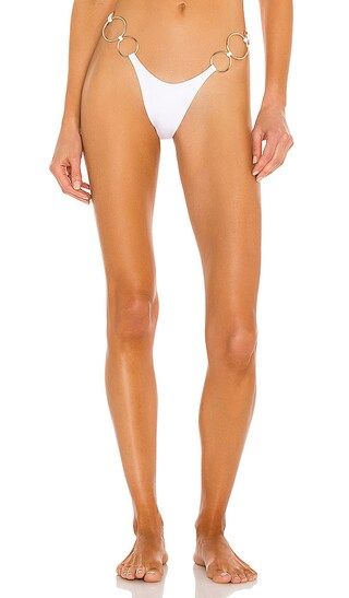 Girl On Fire Bikini bottom in White | Revolve Clothing (Global)