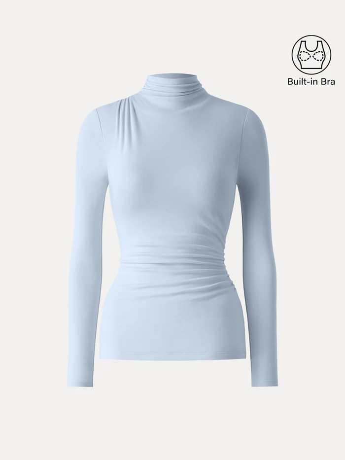 ProWarm Turtleneck Ruched Brami | OGLmove