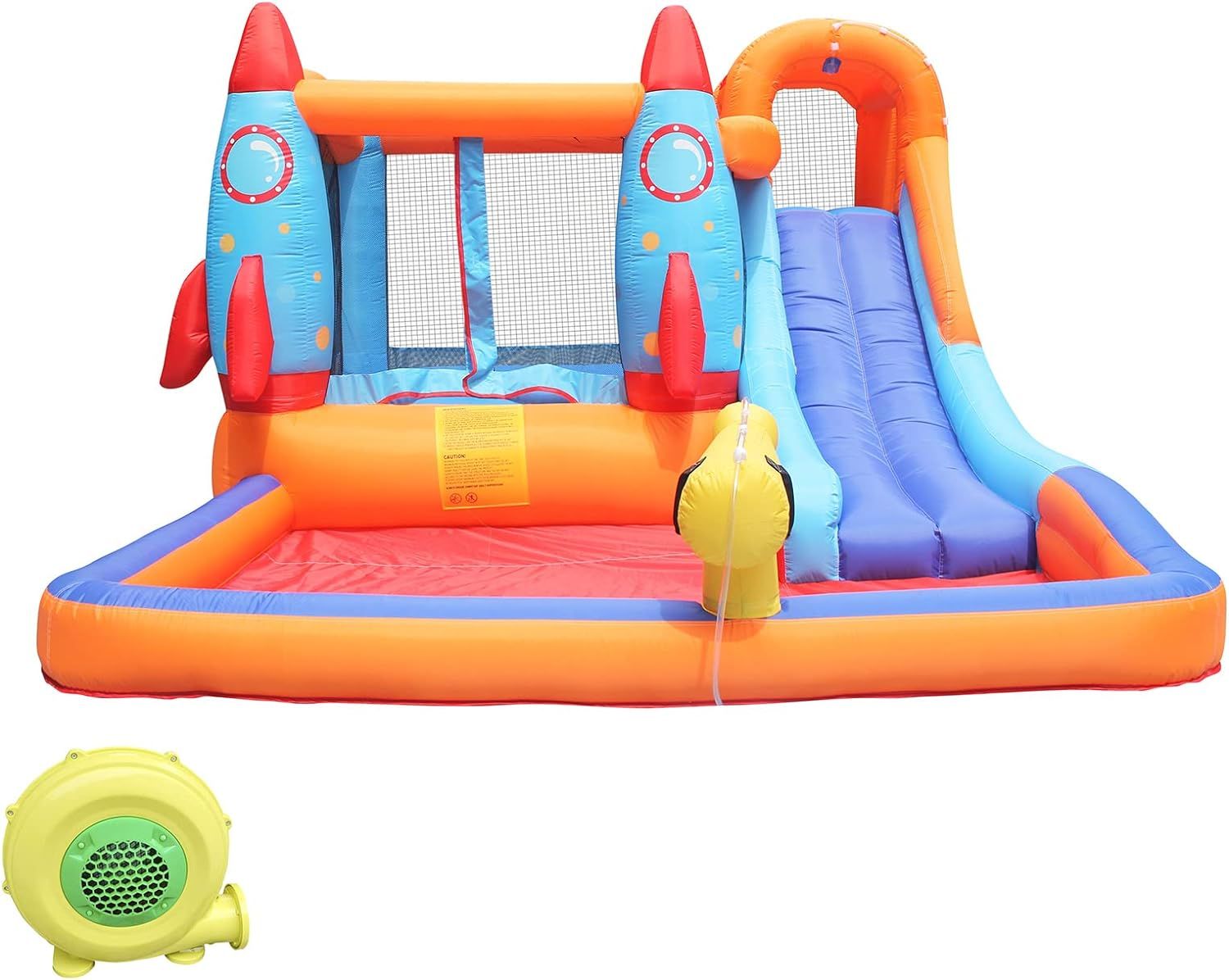 Inflatable Water Slide - Bounce House for Kids,Bouncy Castle for Kids Outdoor,Water Bounce House ... | Amazon (US)