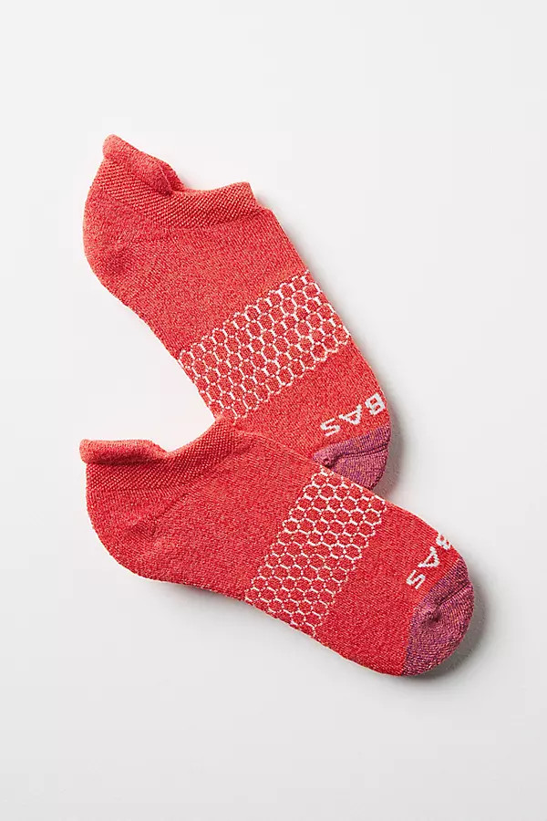 Bombas Marled Ankle Socks By Bombas in Red Size M | Anthropologie (US)