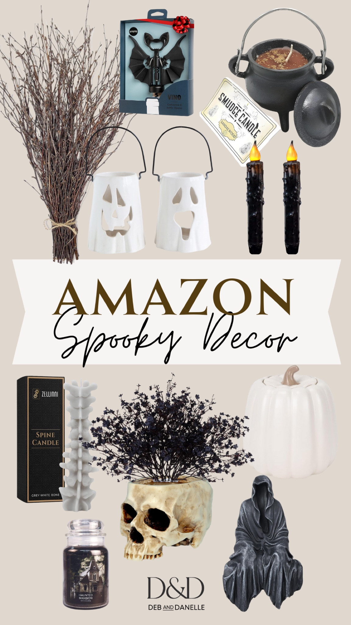 It’s almost spooky season! I love adding a Halloween item into my regular Fall home decor for a touch of fun and personality. 

#LTKHome #LTKFindsUnder50 #LTKSeasonal