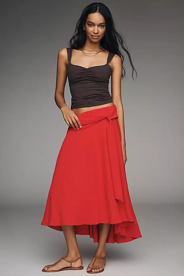 Free Spirit Midi Skirt | Anthropologie (US)