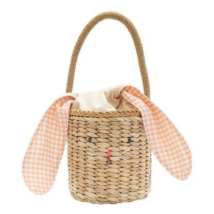 Bunny Woven Easter Basket | SpearmintLOVE