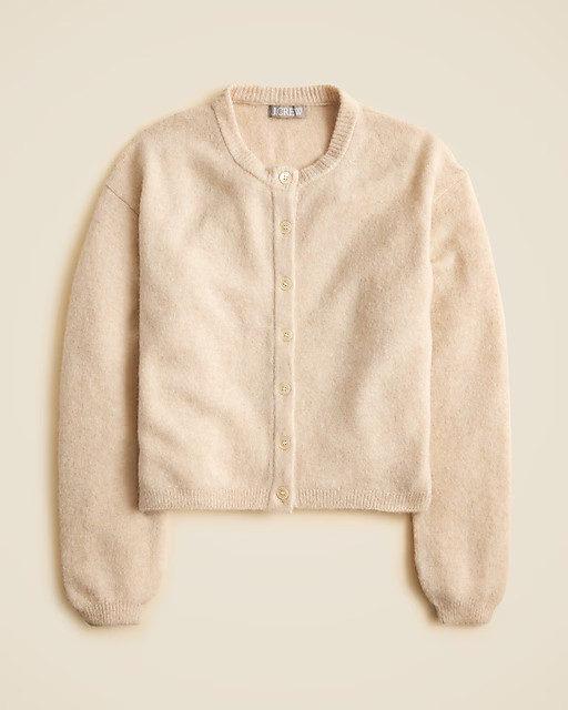 Supersoft bubble-hem cardigan | J. Crew US