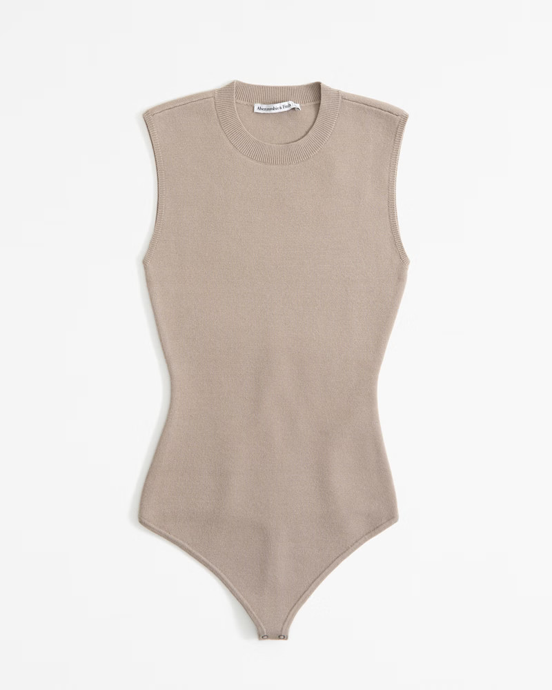Women's LuxeLoft Crew Bodysuit | Women's Tops | Abercrombie.com | Abercrombie & Fitch (US)