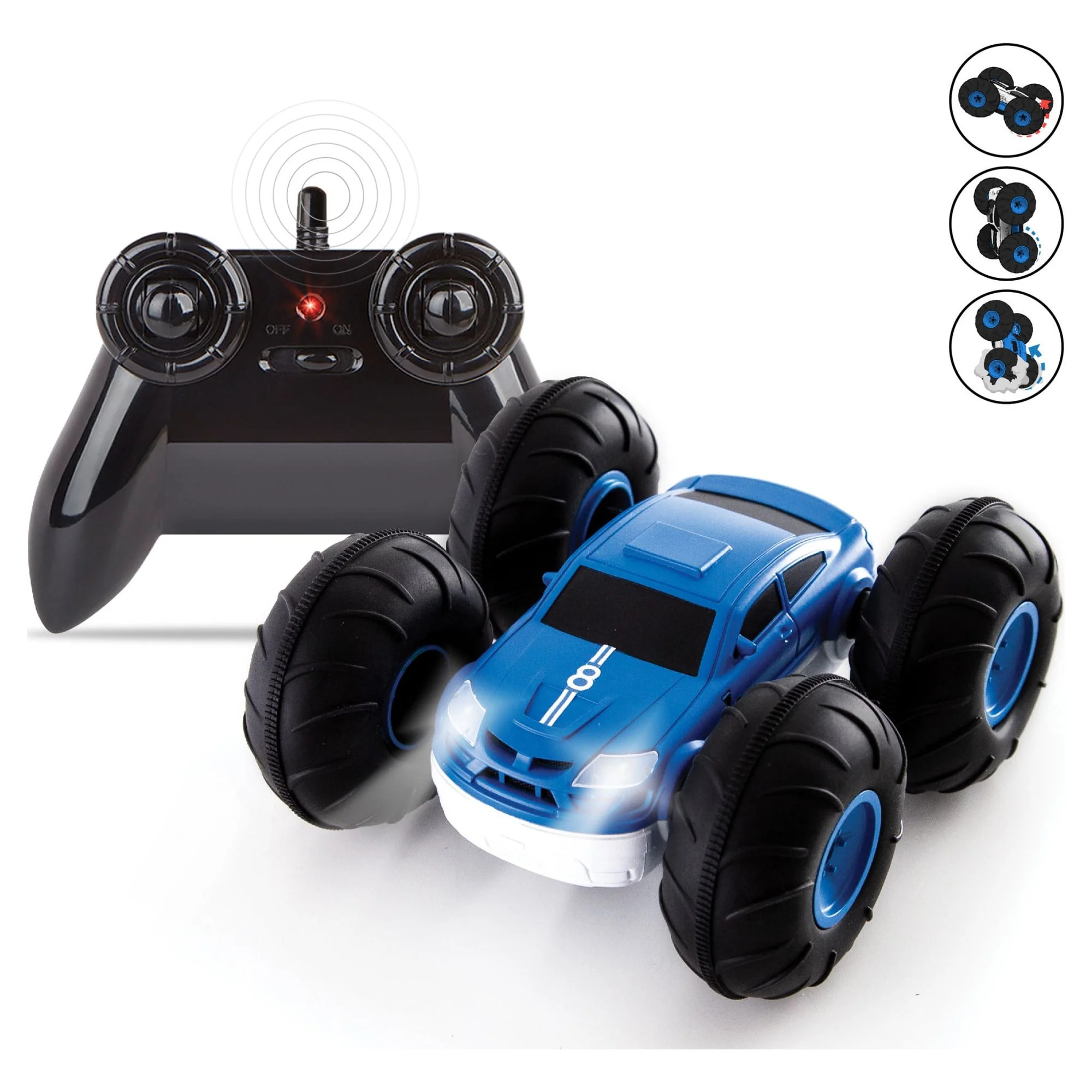 Sharper Image® Flip Stunt Rally Remote Control Vehicle for Children, Blue | Walmart (US)