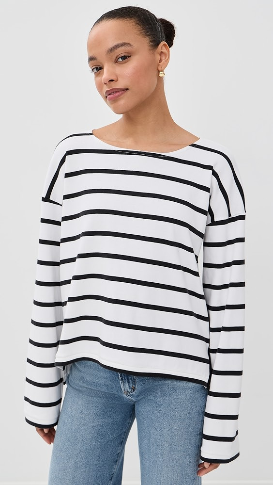 Long Sleeve Breton Tee | Shopbop