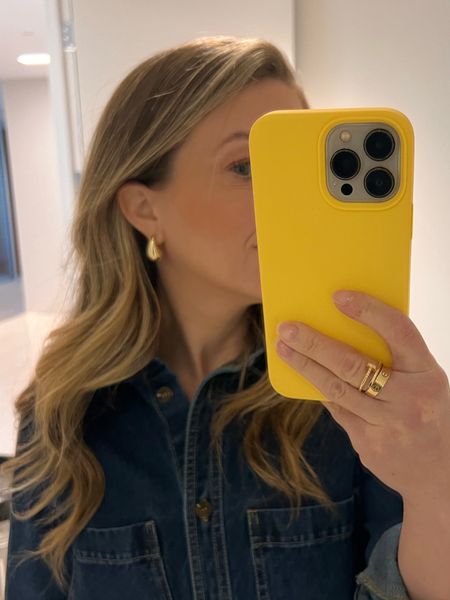 New fave earrings and phone case - all available on Amazon! 

Pale yellow is the color of the season, so I
This one was perfect when I needed to grab a new spring phone case. 

These earrings are a bottega look for less and they’re so lightweight and a little smaller in size for those like me with tiny ears. 


#LTKworkwear #LTKfindsunder50 #LTKstyletip