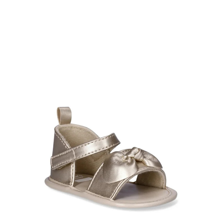Carter’s Child of Mine Baby Girls Metallic Sandals, Sizes 0/3M-3/6M | Walmart (US)